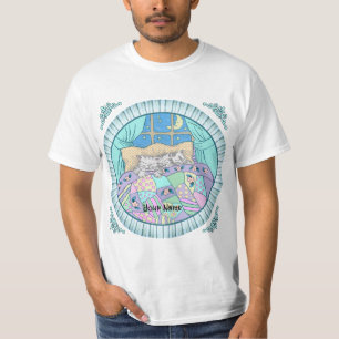 Camiseta Três Gatinhos Gatinhos Dormem