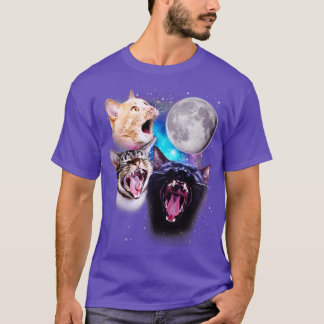 Camiseta Três Gato na Lua