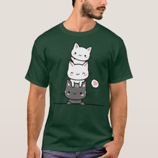 Camiseta Três Gatos Gelados