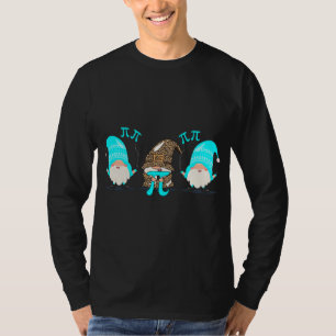 Camiseta Três Gnomos Felizes Pi Day Matemática Amam Profess