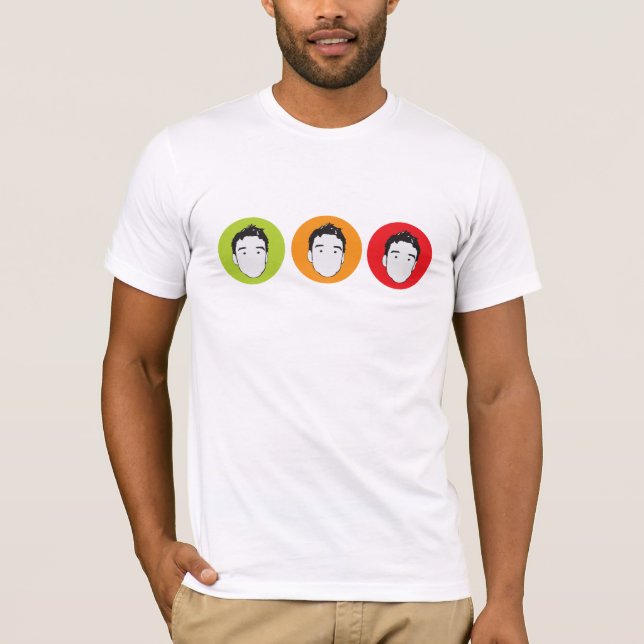 Camiseta Três homens sábios (Frente)