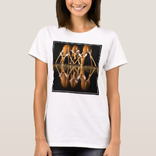Camiseta Três impalas bebem juntos à noite