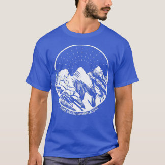 Camiseta Três Irmãs Montanhas Canmore Alberta Canadá