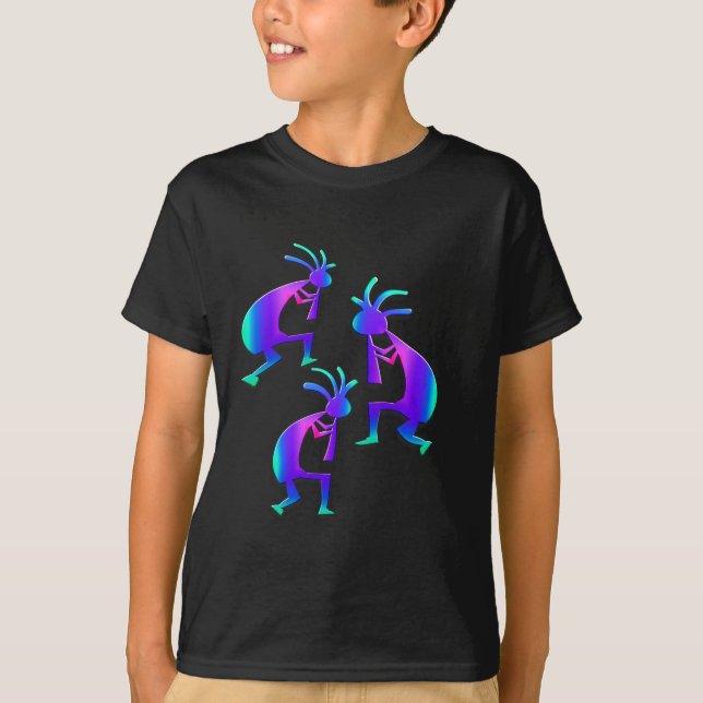 Camiseta Três Kokopelli #37 (Frente)