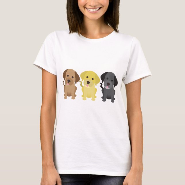 Camiseta Três Labradores (Frente)
