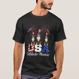 Camiseta Três Montanhas Americanas Entlebucher Montam Ameri