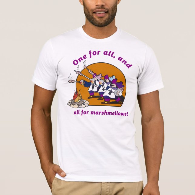 Camiseta Três mosqueteiros (Frente)