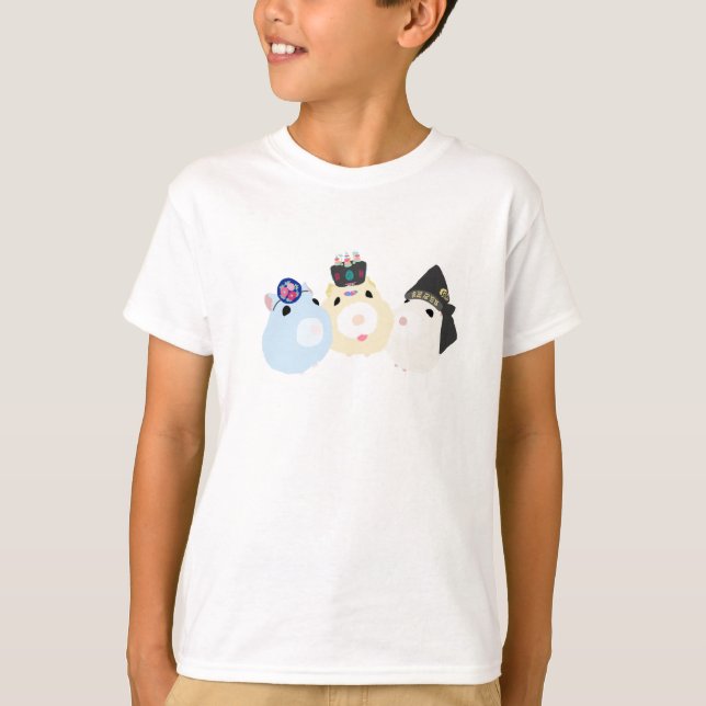 Camiseta Três Mosqueteiros Hamster T-Shirt (Frente)