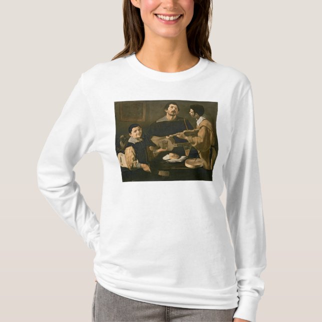 Camiseta Três músicos, 1618 (Frente)