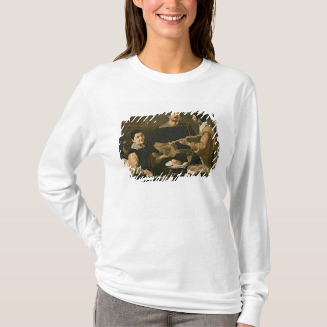 Camiseta Três músicos, 1618 (Frente)