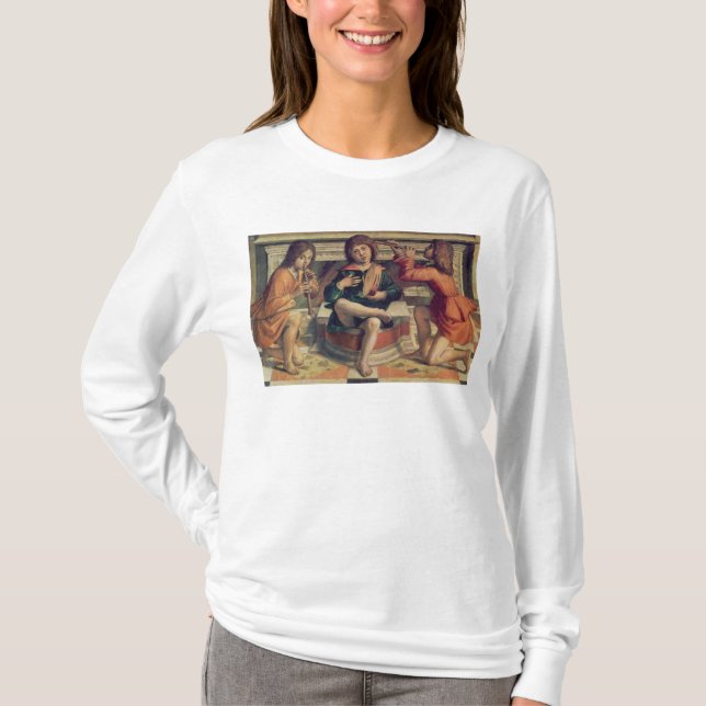 Camiseta Três músicos do anjo (Frente)