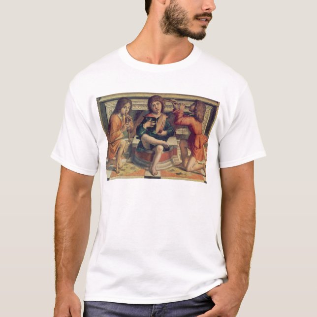 Camiseta Três músicos do anjo (Frente)