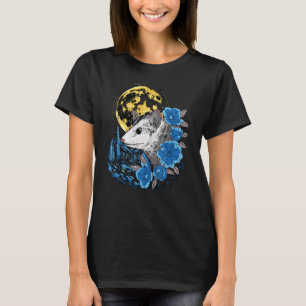 Camiseta Três Ogambm Moon Possum Marsupial Animal
