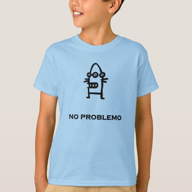 Camiseta Três Olhos Bot sem problemas (Frente)