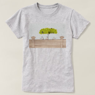 Camiseta Três Pássaros na Chuva