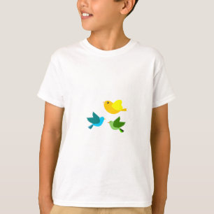 Camiseta Três Pássaros Pequenos