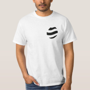 Camiseta Três passos à frente - design de logotipo Abstrato