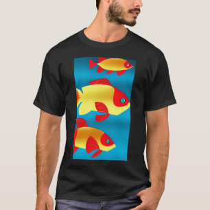 Camiseta três peixes