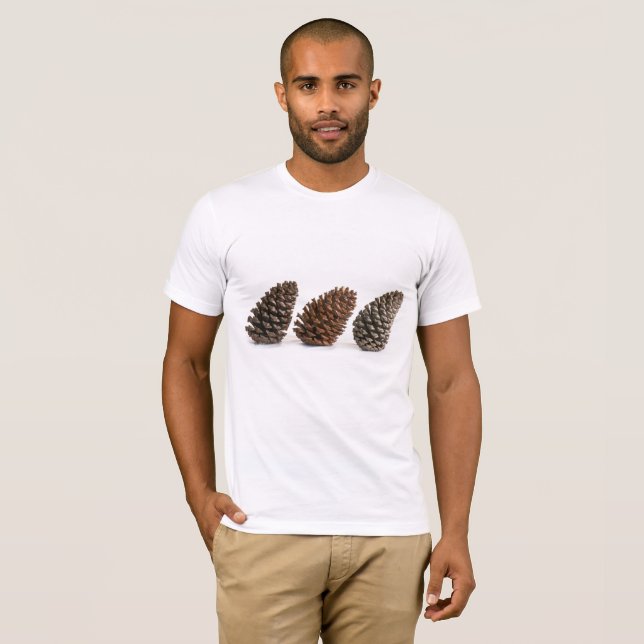 Camiseta Três pinecones (Frente Completa)