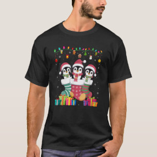 Camiseta Três pinguins em Sock Engraçados Meninos Cristo