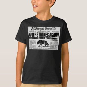 Camiseta Três porcos pequenos