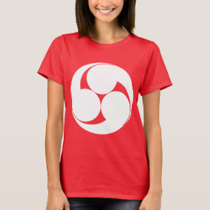 Camiseta Três redemoinhos no sentido anti-horário (Sugaki)