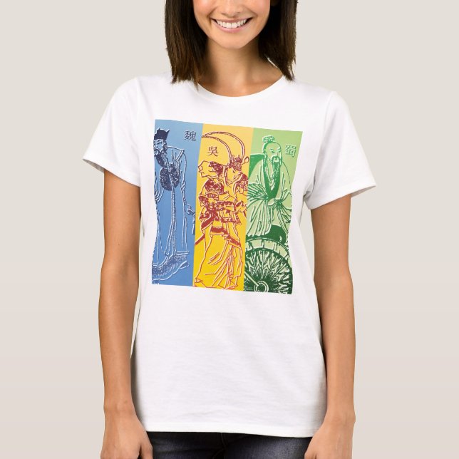 Camiseta Três reinos (Frente)