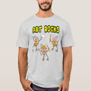 Camiseta Três Rochas de Arte T-Shirt