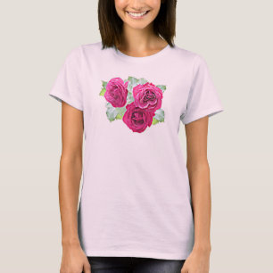 Camiseta Três Rosas Bonito
