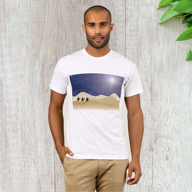 Camiseta Três Sábios Mens T-Shirt (Criador carregado)