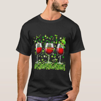 Camiseta Três Vinhos C Shamrock Rua Patrick Day Irish