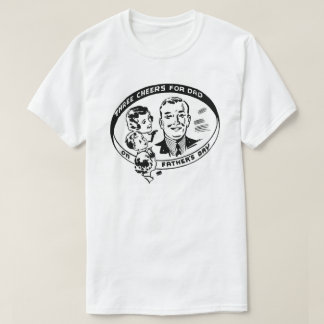 Camiseta Três Vivas para o Papai no Dia dos Pais