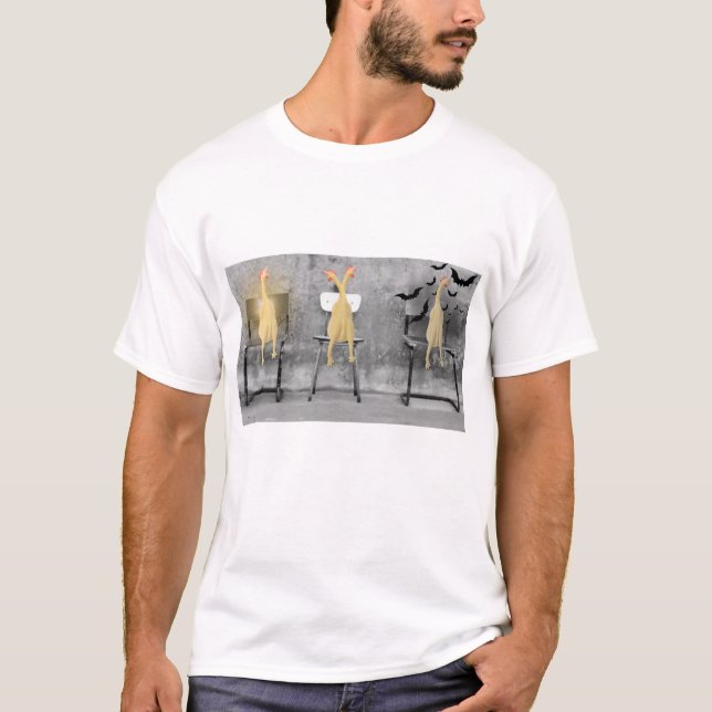 Camiseta Três Vozes Chickens T-Shirt (Frente)