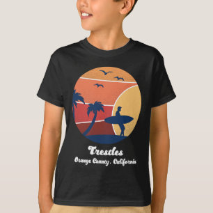 Camiseta Trestles Orange County Califórnia Surf Vintage