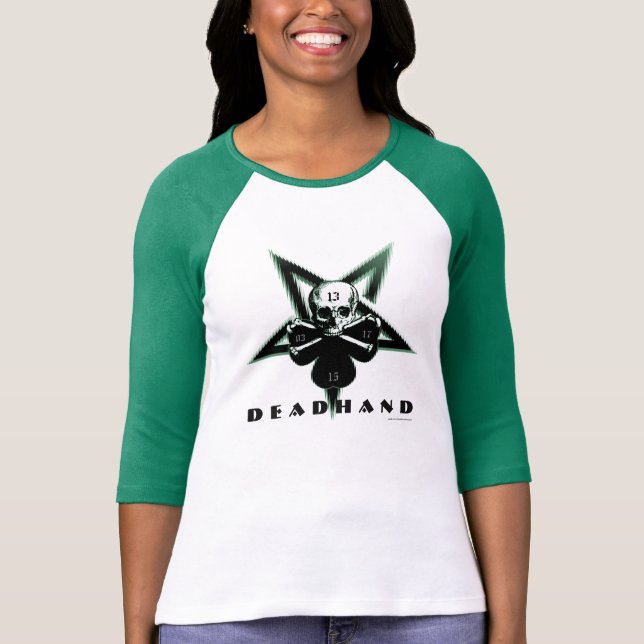Camiseta Trevo da obscuridade de Deadhand 2015 (Frente)