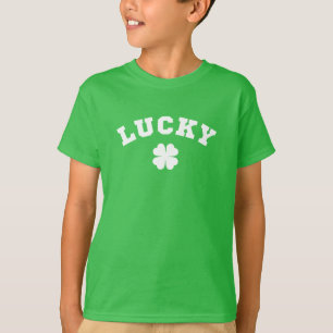Camiseta Trevo de Quatro Folhas Dia de São Patrício