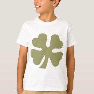 Camiseta Trevo de quatro folhas - Khaki