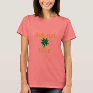Camiseta Trevo de quatro folhas para a sorte