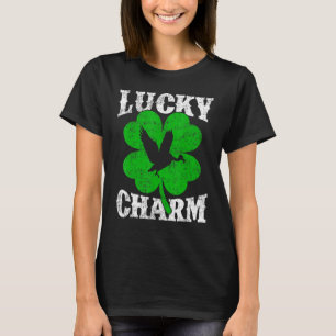 Camiseta Trevo de Shamrock Engraçado Amuleto da Sorte Condo