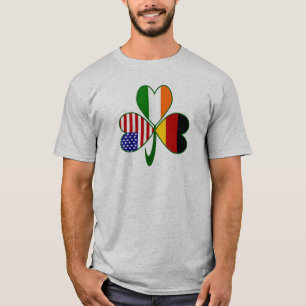 Camiseta Trevo de Três Folhas Alemão