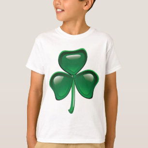 Camiseta Trevo de Três Folhas Shamrock Verde