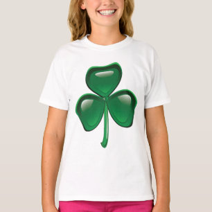 Camiseta Trevo de Três Folhas Shamrock Verde
