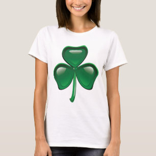 Camiseta Trevo de Três Folhas Shamrock Verde