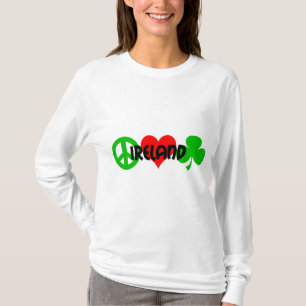 Camiseta Trevo do amor da paz