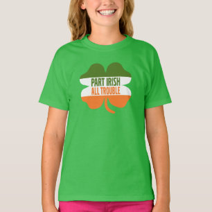 Camiseta Trevo do Dia de São Patrício - irlandês da part