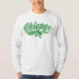 Camiseta Trevo do irlandês de Chicago