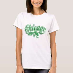 Camiseta Trevo do irlandês de Chicago