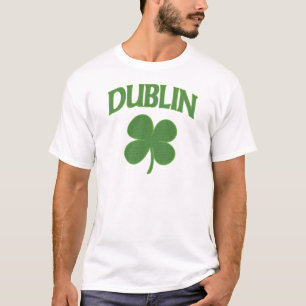 Camiseta Trevo do irlandês de Dublin