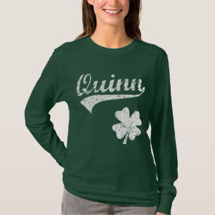 Camiseta Trevo do irlandês de Quinn