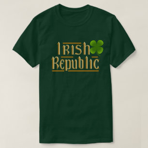 Camiseta Trevo do lado da República da irlanda